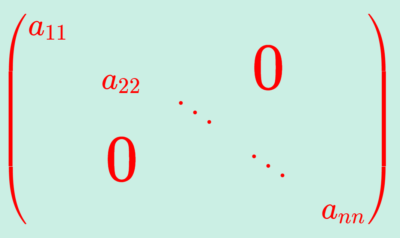 対角行列の定義と基本的な性質6つ 数学の景色