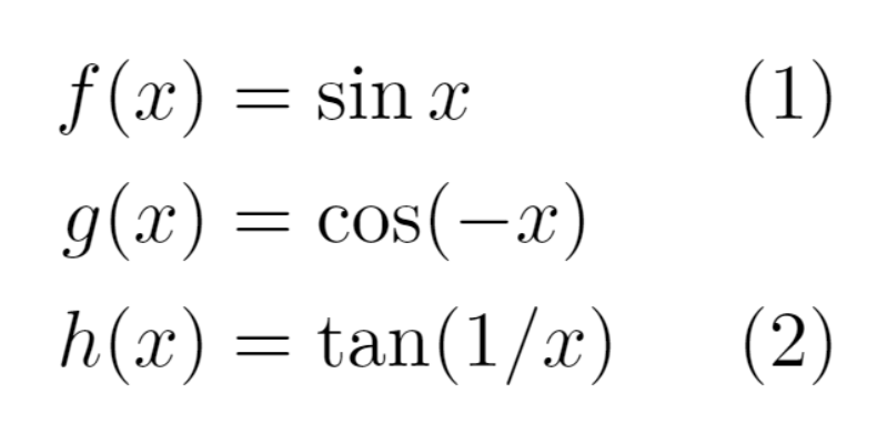 Latex 数式番号に関するあれこれ 数学の景色