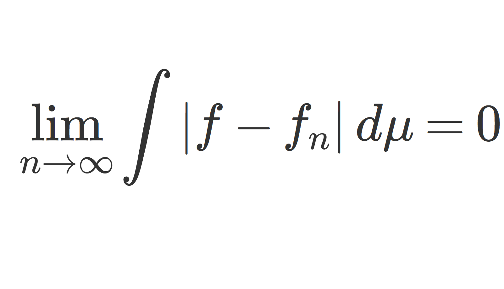ルベーグの収束定理(優収束定理)とその例題・証明