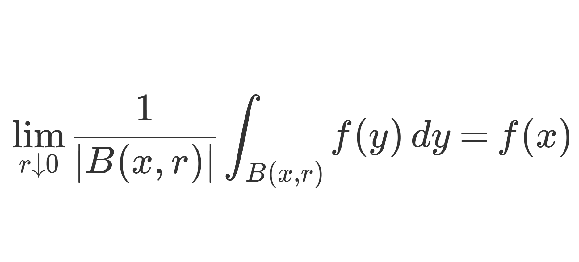 ルベーグの微分定理とその証明～測度の微分～