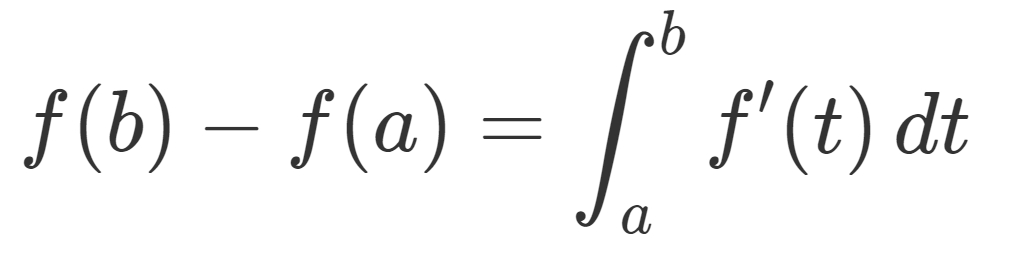微分積分学の基本定理